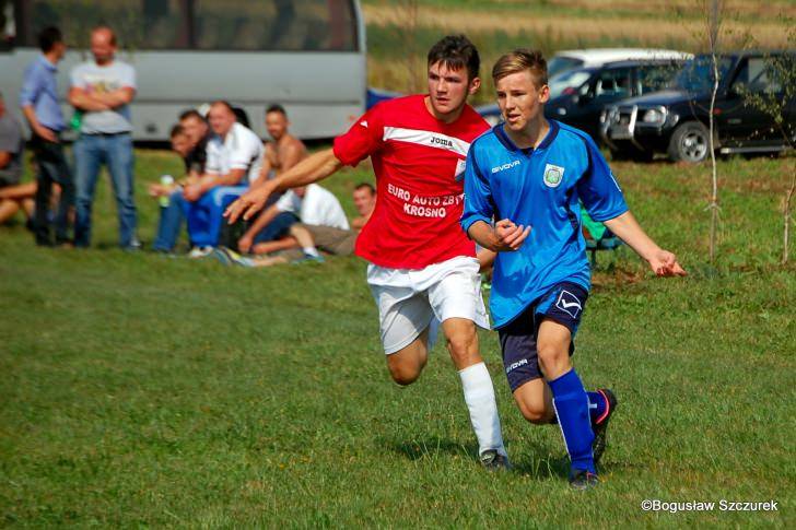 Błękitni Żeglce - Jasiołka Jaśliska 0:4