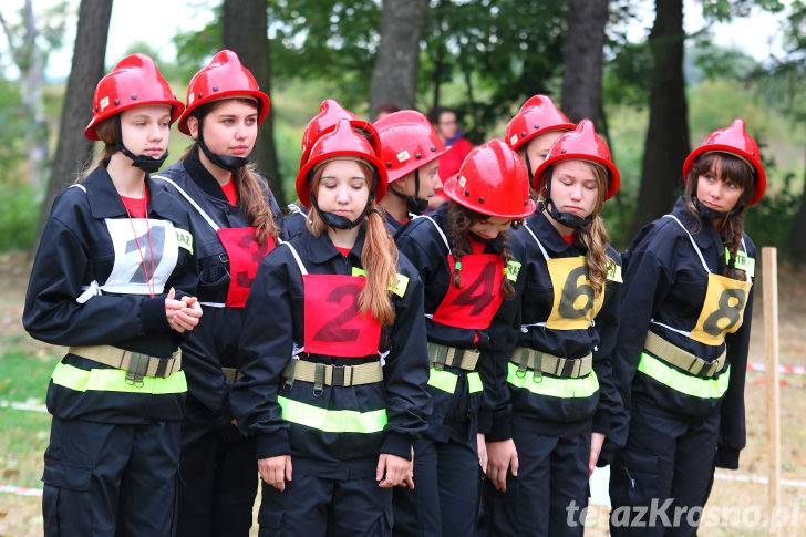 Gminne Zawody sportowo - pożarnicze w Wojkówce