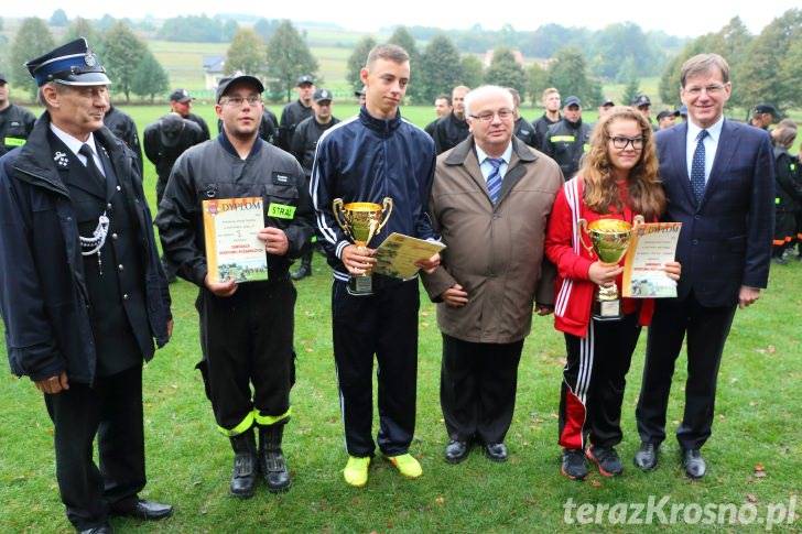 Międzygminne zawody sportowo - pożarnicze w Lubatówce