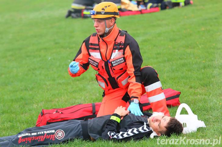 Krosno / Jedlicze: Ćwiczenia służb ratunkowych 