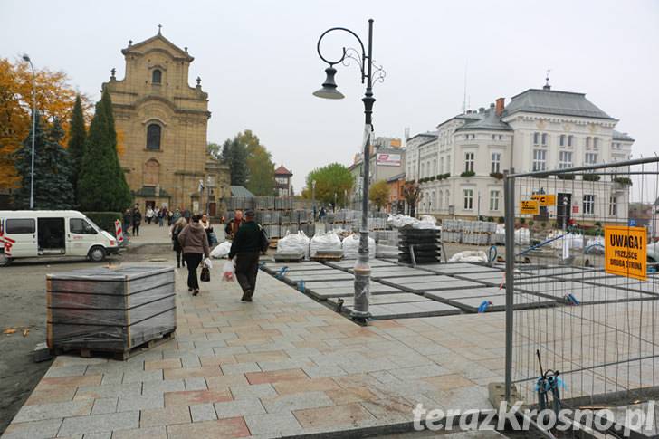 Krosno. Przebudowa Placu Konstytucji i przyległych ulic 