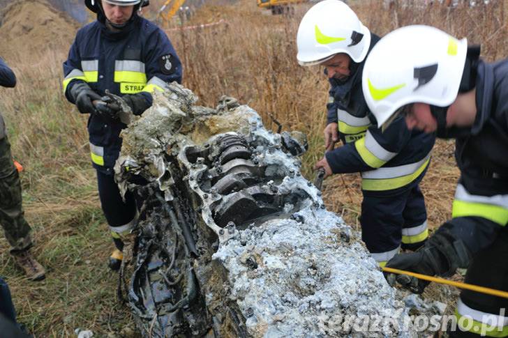 Krościenko Wyżne. Wydobyto wrak samolotu 