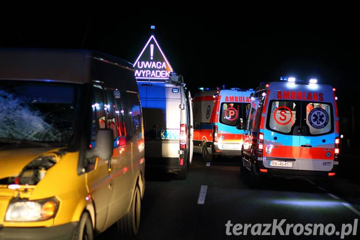 Wypadek w Bajdach. Nie żyje piesza