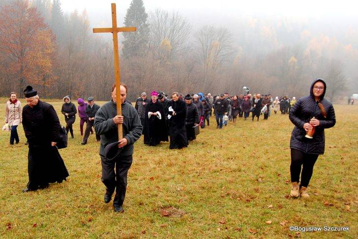 Święto myśliwych w Hucie Polańskiej koła Zacisze z Krosna