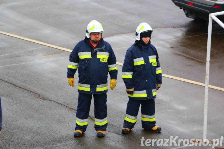 Pożar w Szkole Podstawowej w Draganowej. To tylko ćwiczenia