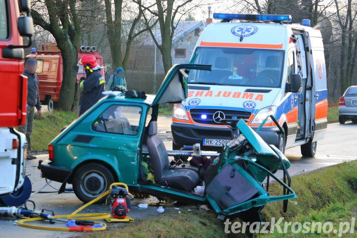 W szpitalu zmarła ofiara wypadku w Krośnie
