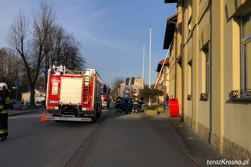 Kolizja w Iwonicz-Zdroju