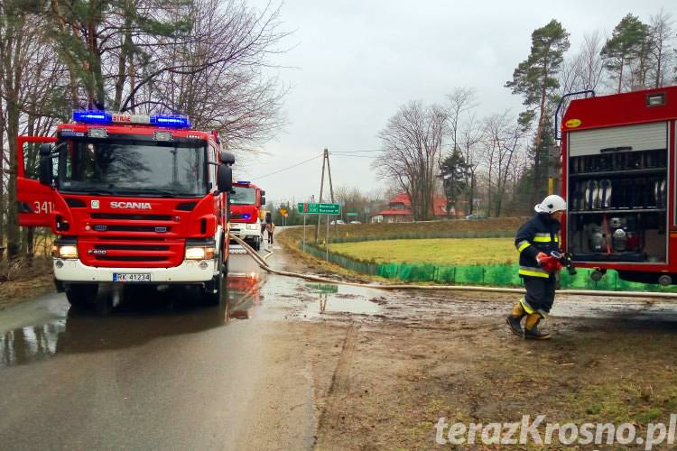 Pożar w Woli Komborskiej