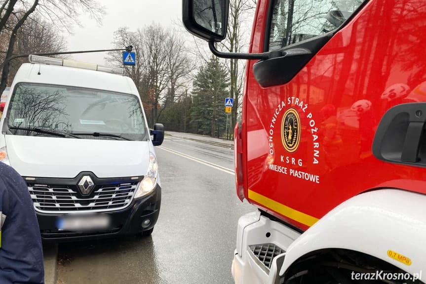 Zderzenie busów w Miejscu Piastowym