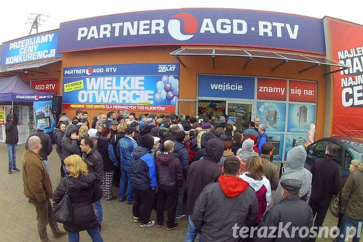 Otwarcie Partner AGD RTV w Krośnie. Tłumy klientów