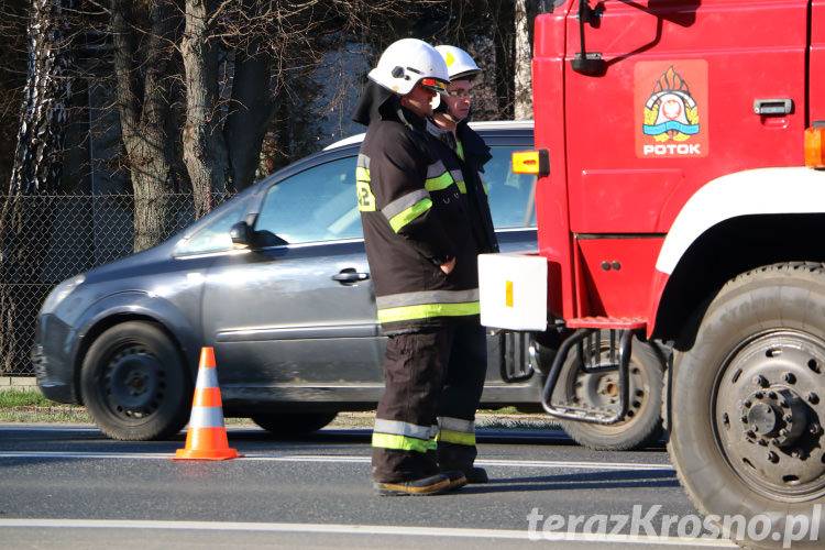 Kolizja w Potoku. Trzy rozbite samochody