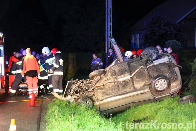 Dachowanie opla w Bratkówce