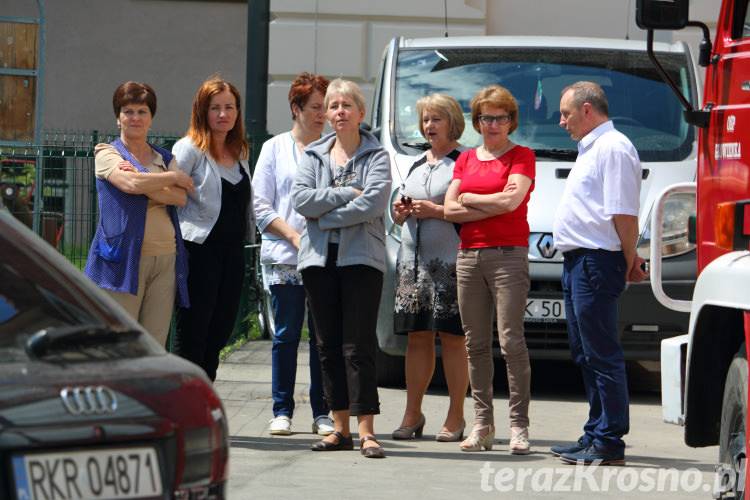 Pożar w Budowlance. Na szczęście to tylko ćwiczenia