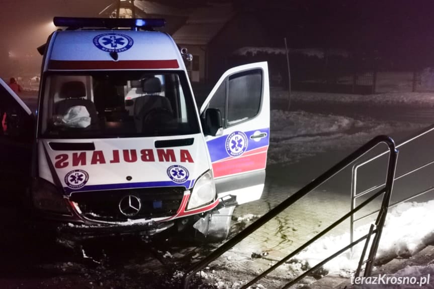 Kolizja karetki w Zręcinie