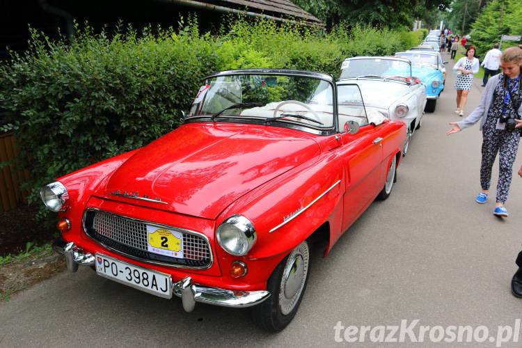 Bóbrka na trasie międzynarodowego turystycznego rajdu pojazdów zabytkowych