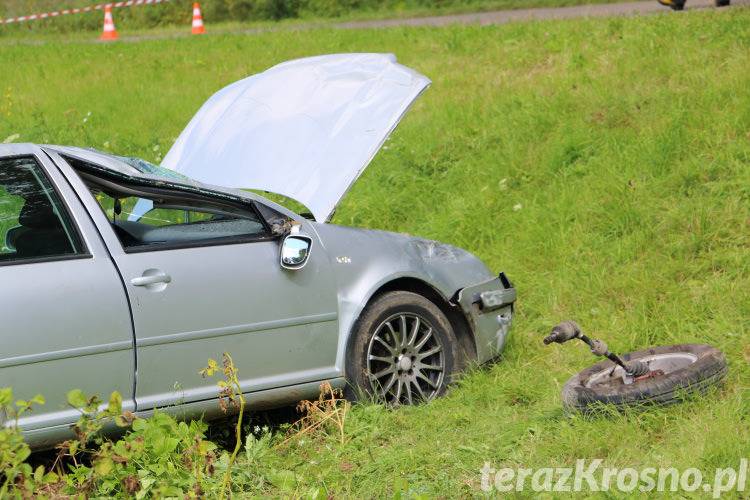 Zderzenie podczas wyprzedzania w Iwli