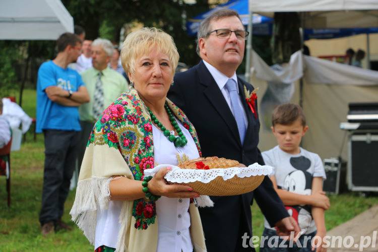 Dożynki Gminy Wojaszówka w Łączkach Jagiellońskich