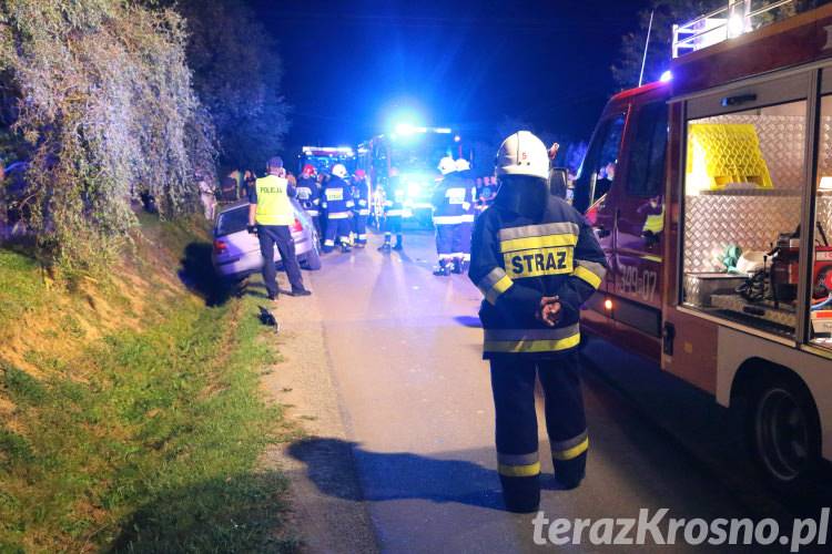 Łęki Dukielskie. Kolizja i ucieczka z miejsca zdarzenia