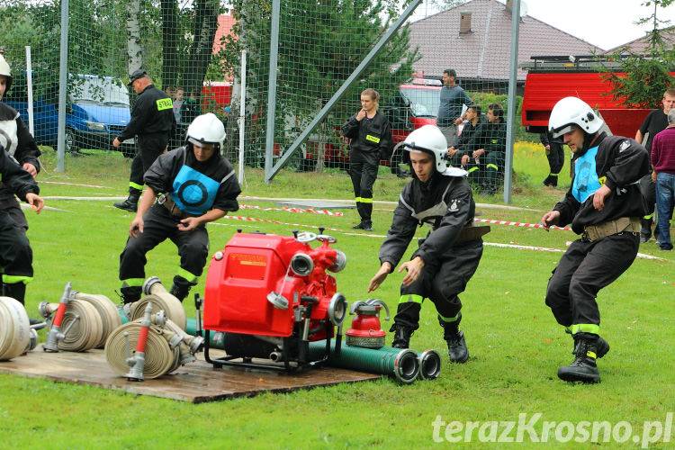 Strażacy z Gminy Jedlicze i Miasta Krosna rywalizowali w Dobieszynie