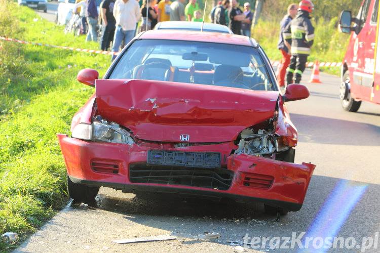 Wypadek w Sulistrowej. Śmigłowiec LPR w akcji