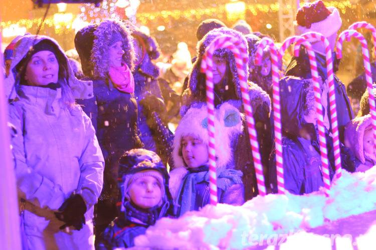 Krosno. Mikołaj przyjechał na rynek