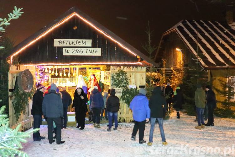 Żywa szopka w Zręcinie
