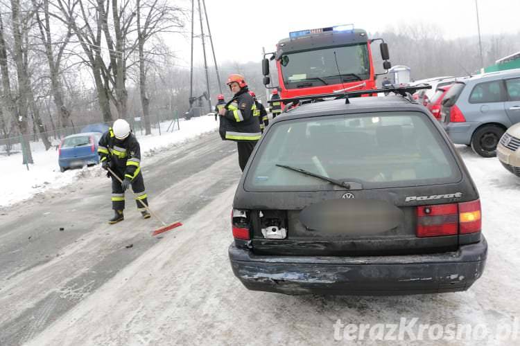 Zderzenie volkswagena i fiata w Równem