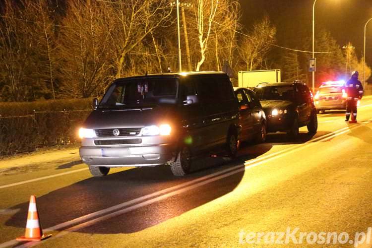 Zderzenie w Iwoniczu. Sprawca był agresywny wobec policjantów