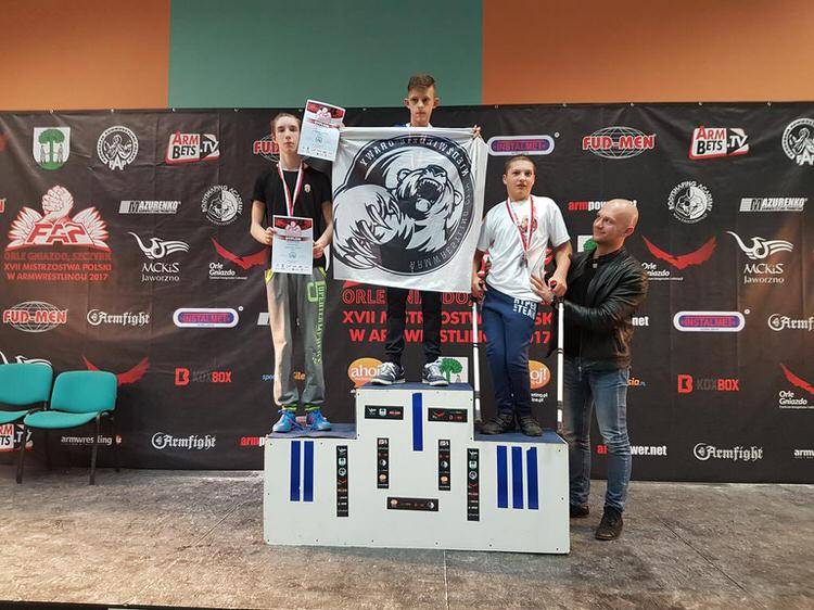 8 medali Spartana Rymanów na XVII Mistrzostwach Polski w Armwrestlingu