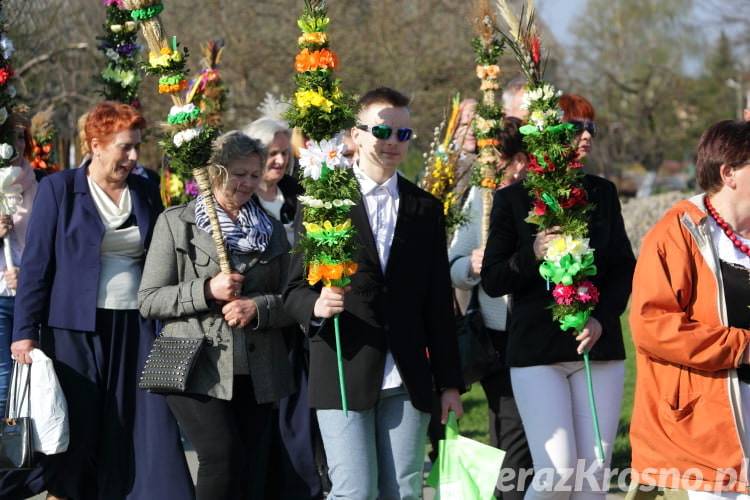 Parada Palm Wielkanocnych w Sieniawie