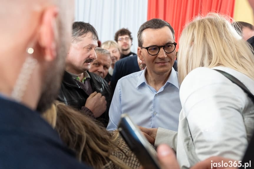 Mateusz Morawiecki w Jaśle