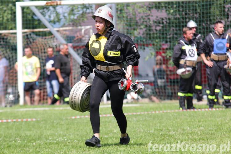 Strażacy z Jedlicza i Krosna rywalizowali w zawodach sportowo-pożarniczych