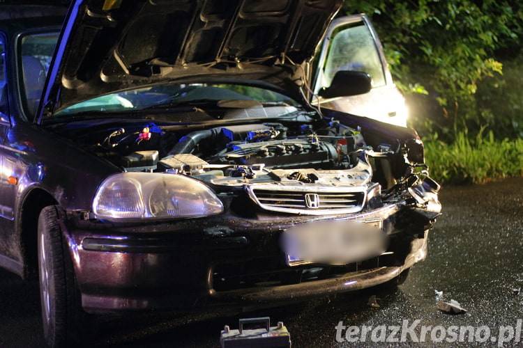 Wypadek w Kobylanach. 18-latek stracił prawo jazdy
