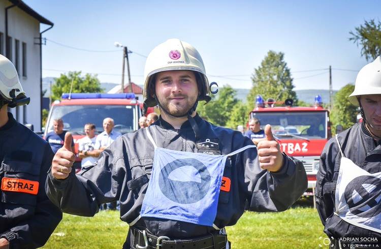 Zawody sportowo - pożarnicze OSP w Jasionce