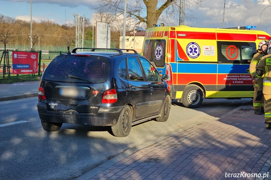 Zderzenie samochodów na Bursakach