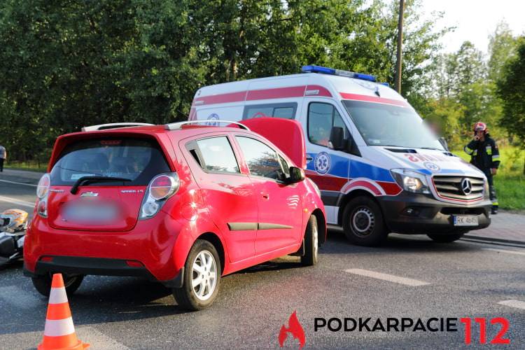 Poważny wypadek na Rzeszowskiej