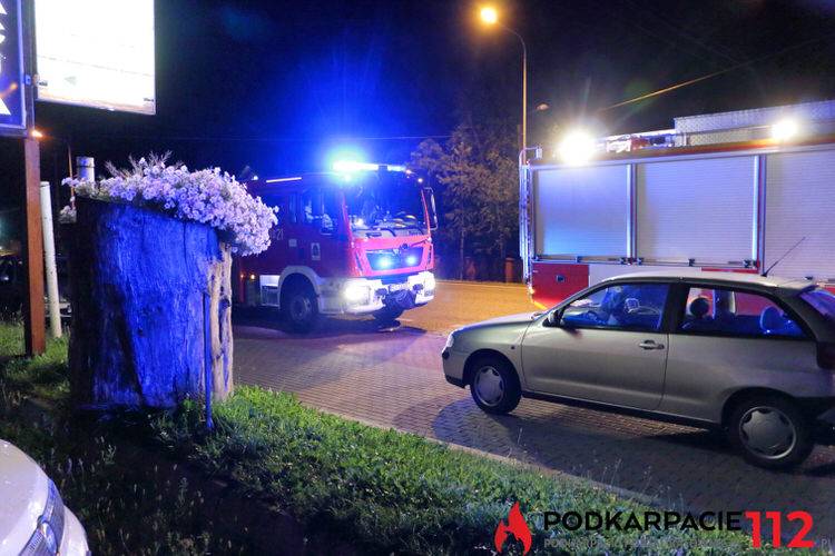 Zderzenie dwóch samochodów na Bema