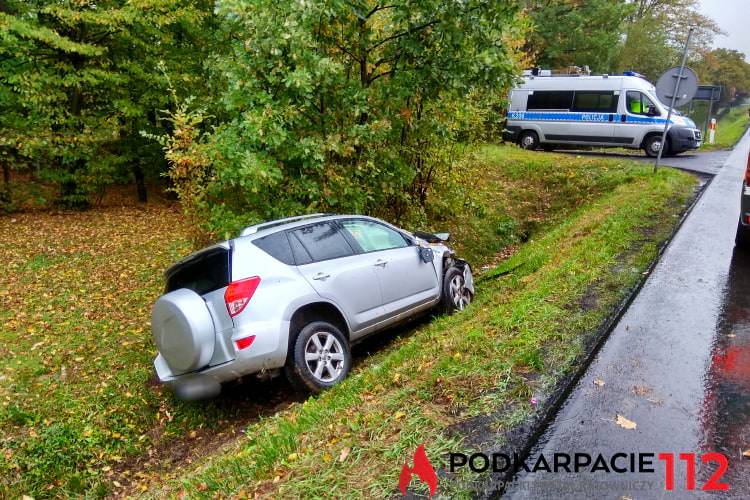 Krościenko Wyżne. Wjechał do rowu