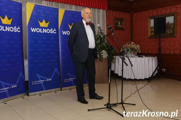 Janusz Korwin-Mikke w Krośnie [WIDEO]