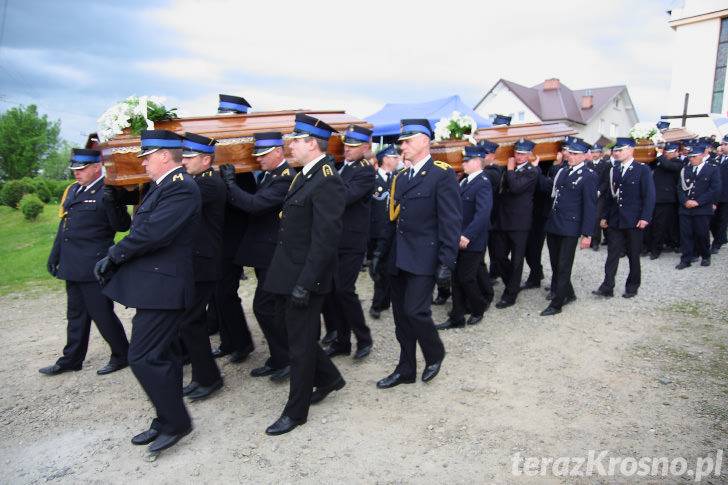 Pogrzeb druhów OSP Szczepańcowa