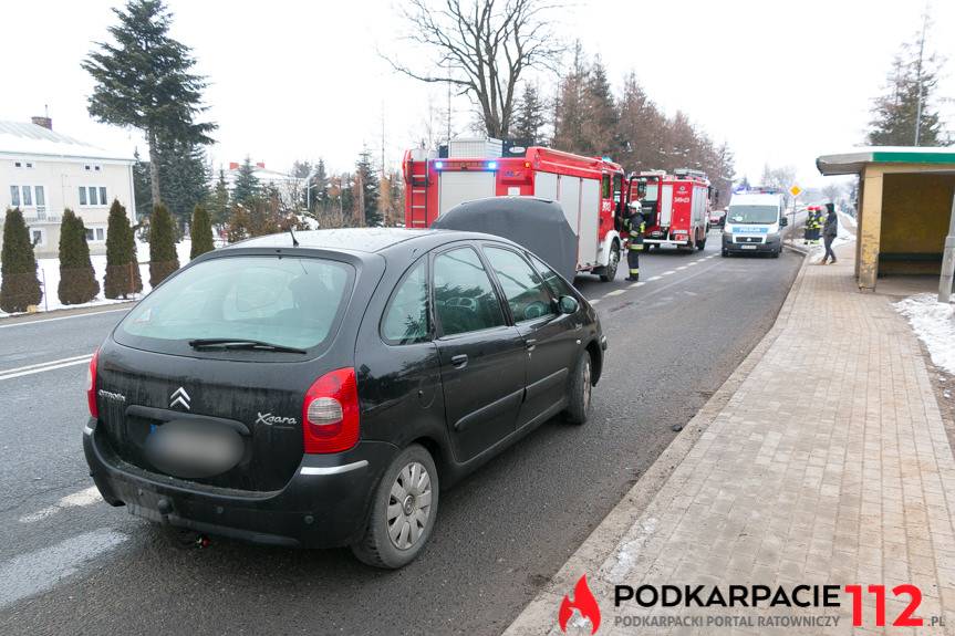 Zderzenie w Iwoniczu, poszkodowanych dwóch policjantów