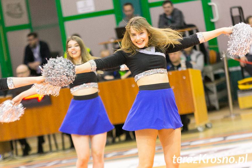 Fragolin Cheerleaders na meczu Miasta Szkła Krosno 