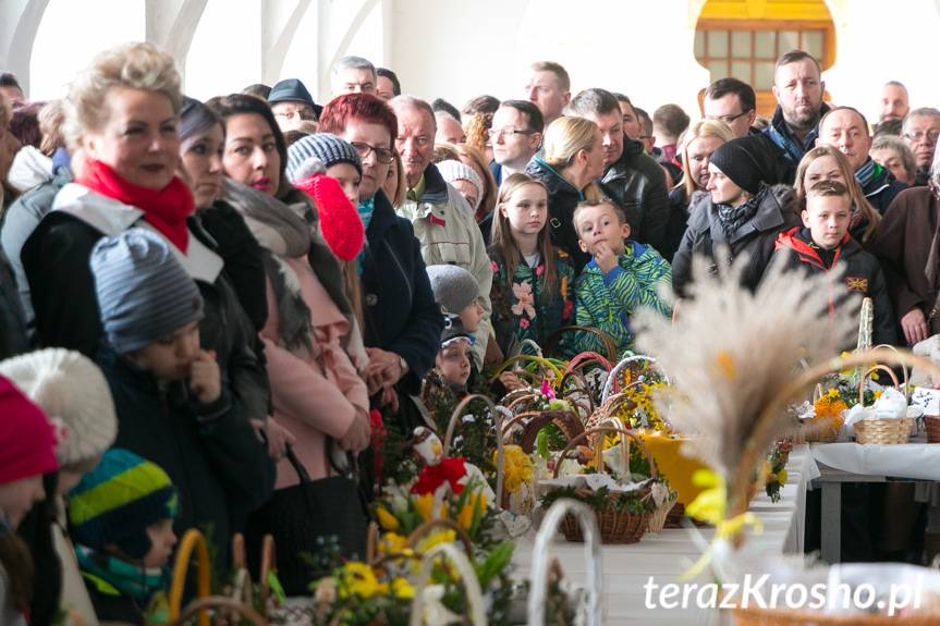 Krośnianie wspólnie poświęcili pokarmy wielkanocne