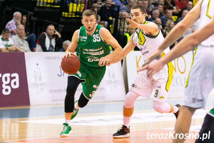Miasto Szkła Krosno - Stelmet Enea BC Zielona Góra 95:97 