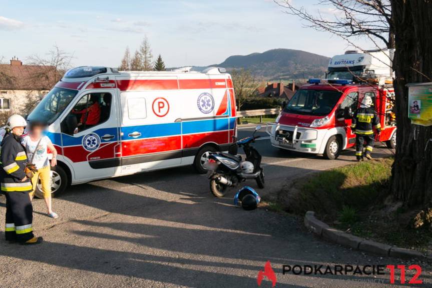 Kolizja w Zboiskach