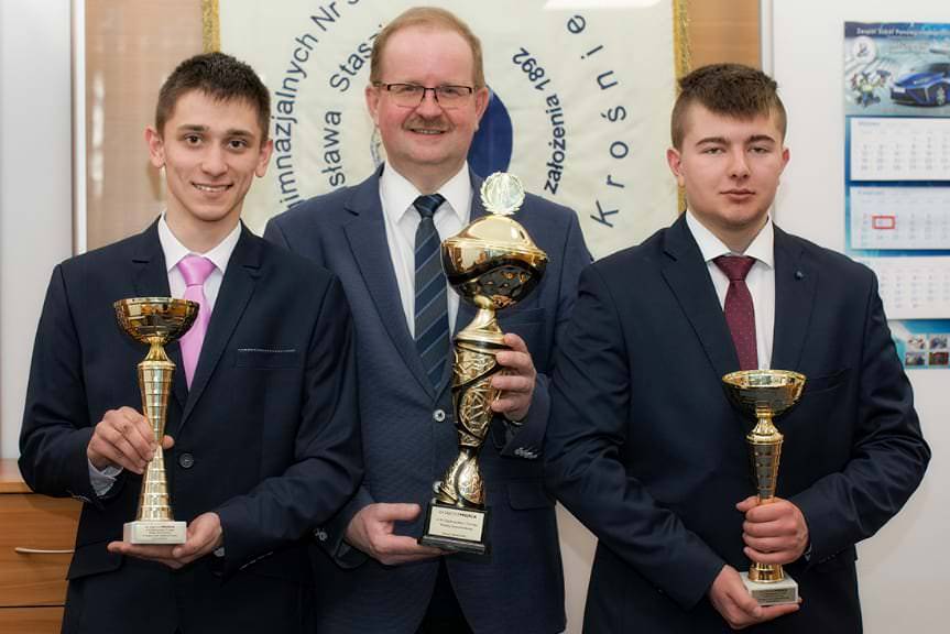 Uczniowie krośnieńskiego Mechanika mistrzami Polski