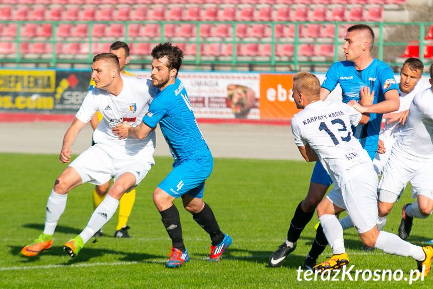 Karpaty Krosno - JKS 1909 Jarosław 0:1