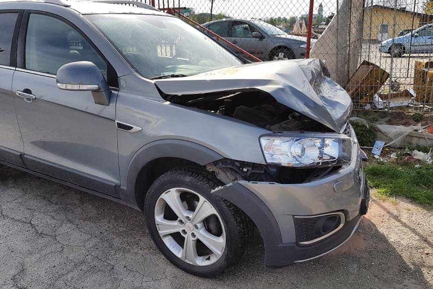 Groźnie wyglądająca kolizja w Rymanowie