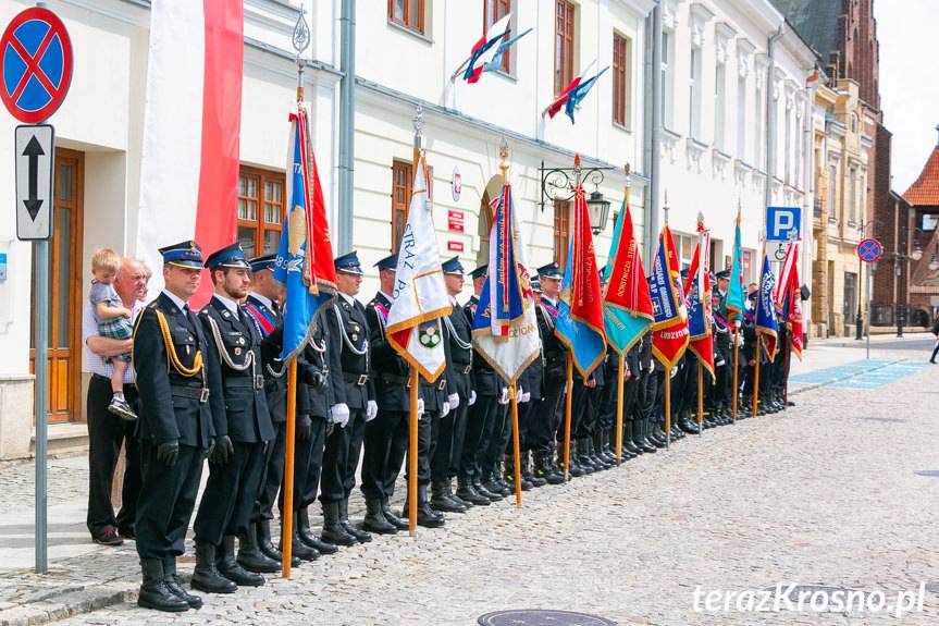 Strażacy świętowali w Krośnie