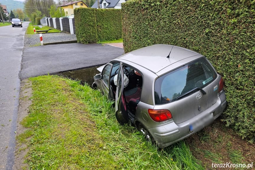 Kolizja w Węglówce